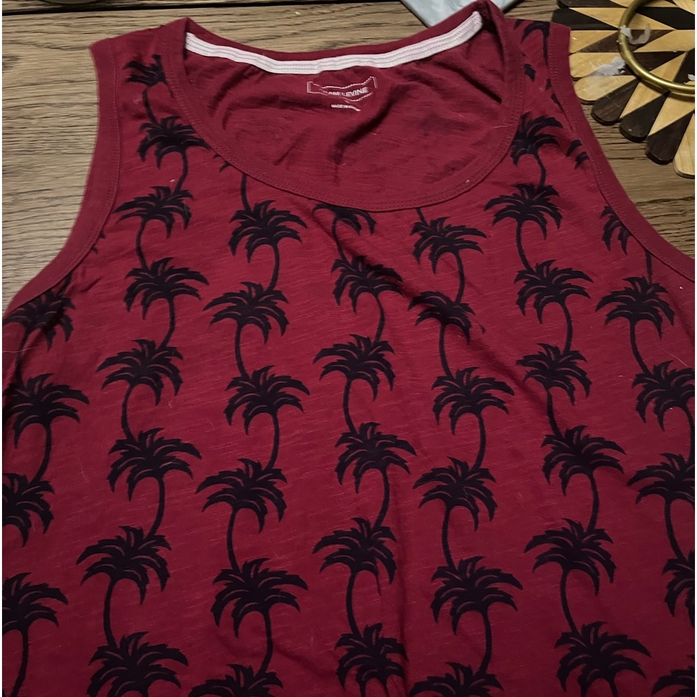 Adam Levine Red Tank Top